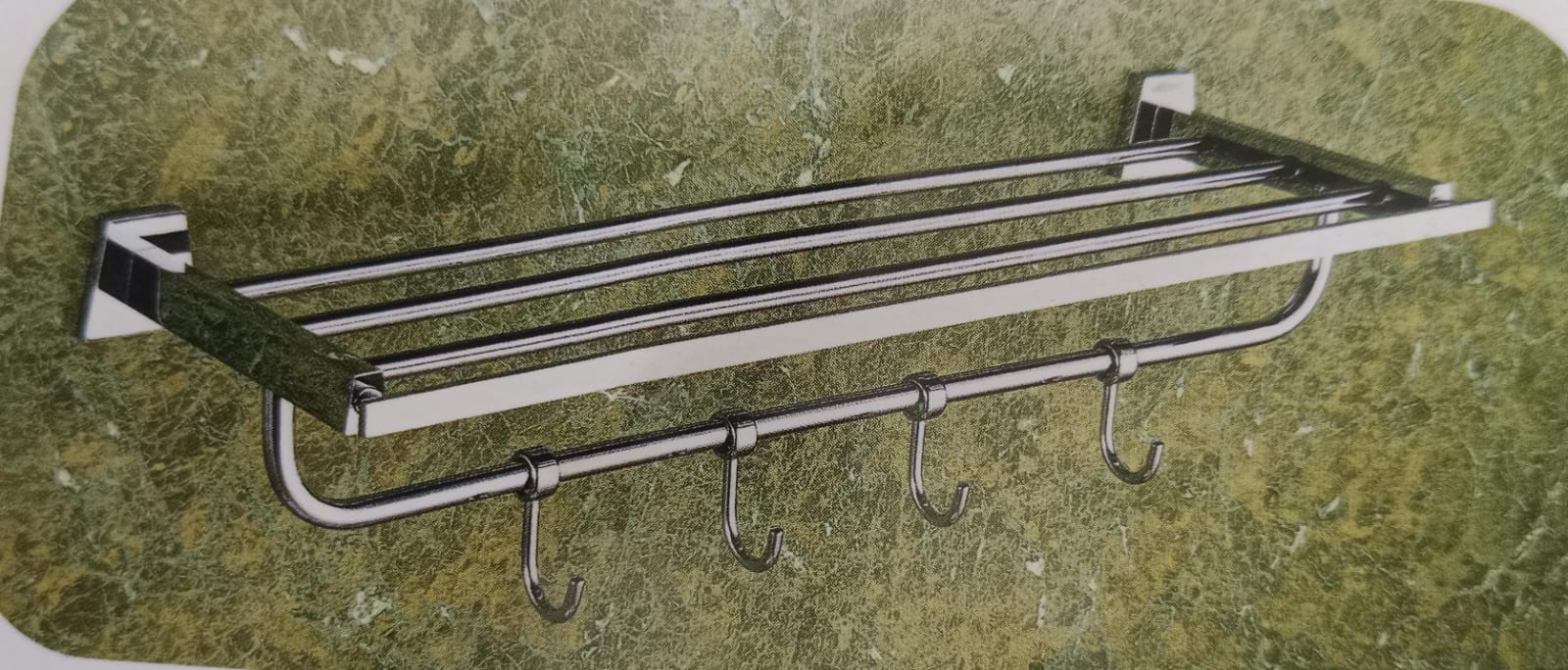 DECOR OLAY TOWEL RACK 600MM OL0009